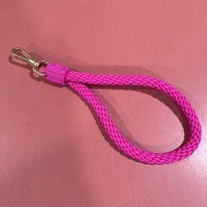 Rothys Dragonfruit Wristlet Strap Key Clip
